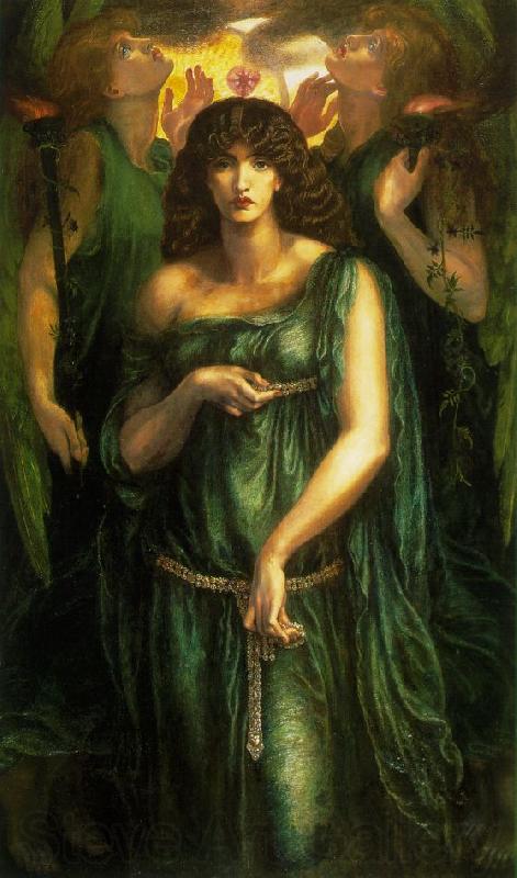 Dante Gabriel Rossetti Astarte Syriaca Spain oil painting art